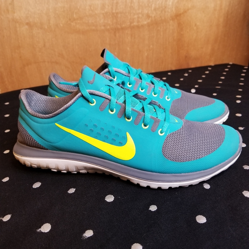 Nike Fit Sole Lite Run aqua/volt